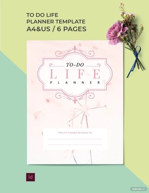 To Do Life Planner Template
