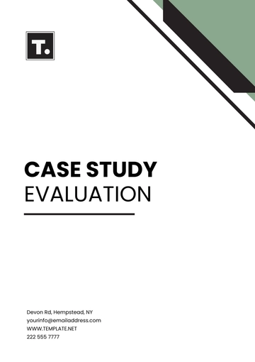 Free Case Study Evaluation Template to Edit Online