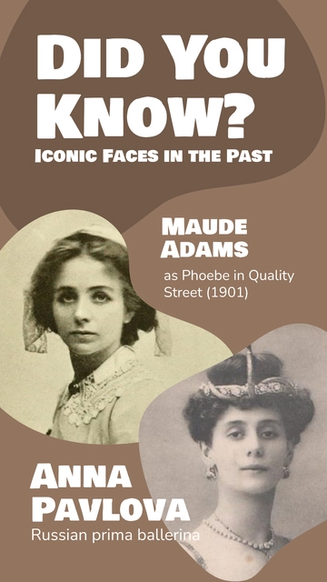 Free Did You Know Interesting Faces Instagram Template to Edit Online