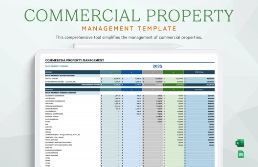 Commercial Property Management Template