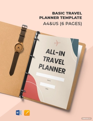 Basic Travel Planner Template