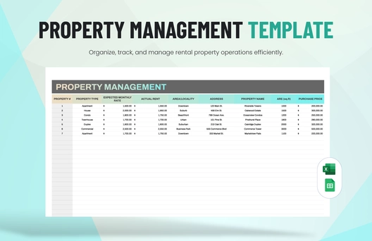 Property Management Template