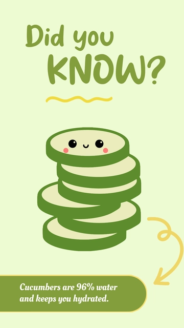 Free Did You Know Post Template to Edit Online