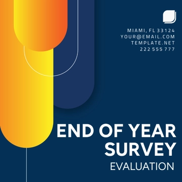 Free End Of Year Survey Evaluation Template to Edit Online