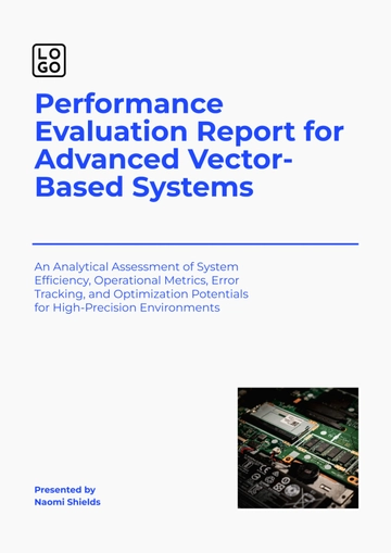 Free Clipart Evaluation Cover Page Template to Edit Online