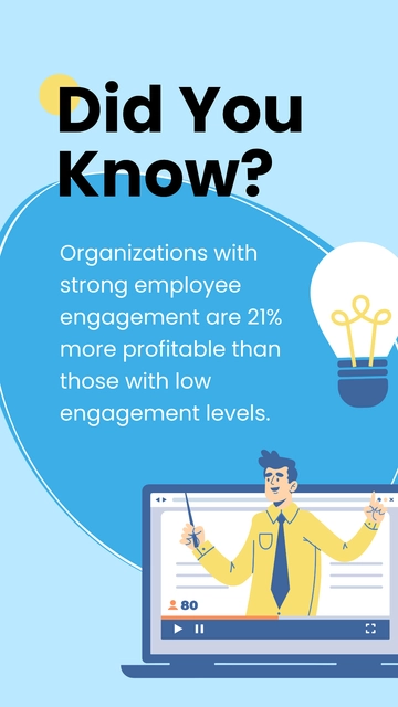 Free Did You Know Engagement Instagram Post  Template to Edit Online