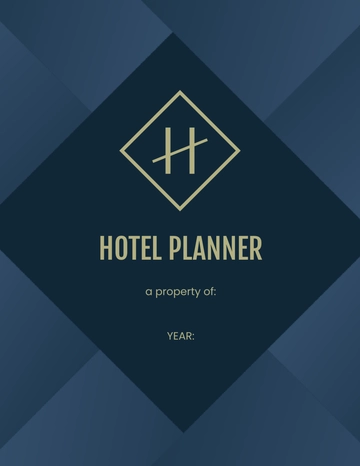Free Editable Hotel Planner Template to Edit Online