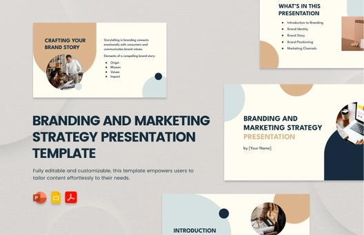 Branding and Marketing Strategy Presentation Template