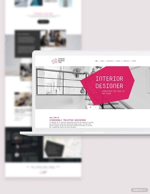 Interior Designer Bootstrap Landing Page Template