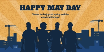Free May Day  X Post Template to Edit Online