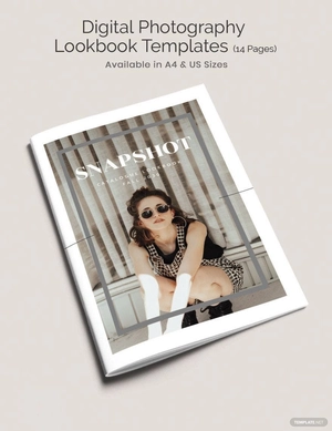 Digital Photography Lookbook Template