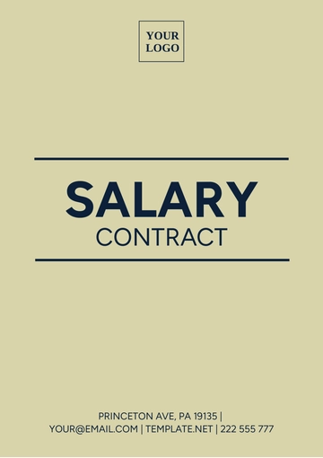 Free Salary Contract Template to Edit Online Free Salary Contract Template to Edit Online