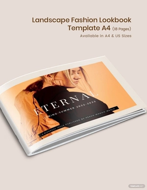 Landscape Fashion Lookbook Template