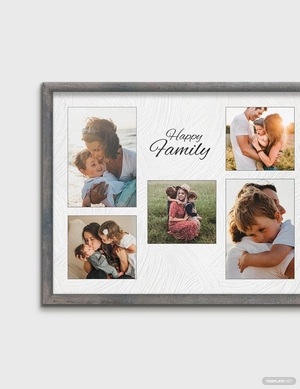 Editable Photo Frame Template