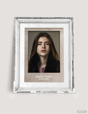 Photo Prop Frame Template