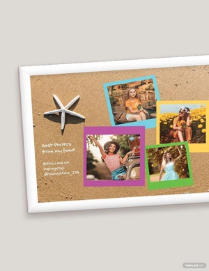Selfie Photo Frame Template