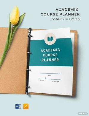 Sample Weekly Academic Planner Template