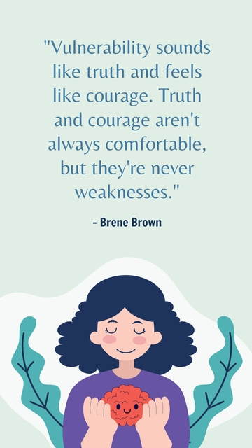 Free Mental Health Awareness Month  Quote Template to Edit Online