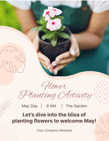 Free May Day  Flyer Template to Edit Online