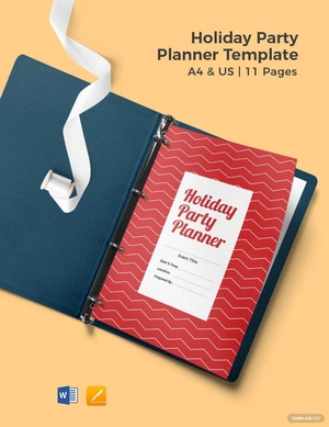 Holiday Party Planner Template