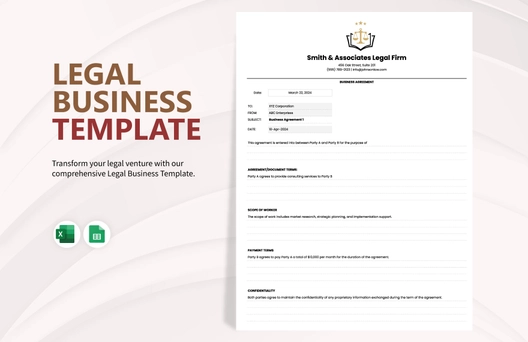Legal Business Template Legal Business Template