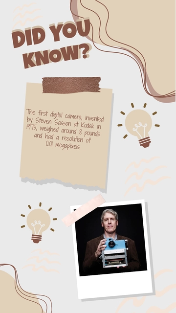 Free Aesthetic Did You Know Facebook Post Template to Edit Online