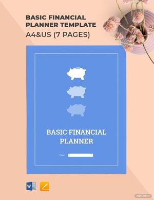 Basic Financial Planner Template