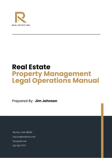 Free Real Estate Property Management Legal Operations Manual Template to Edit Online Free Real Estate Property Management Legal Operations Manual Template to Edit Online