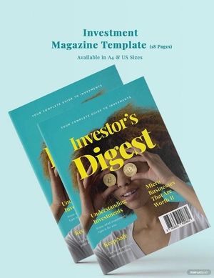 Investment Magazine Template