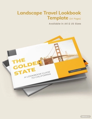 Landscape Travel Lookbook Template