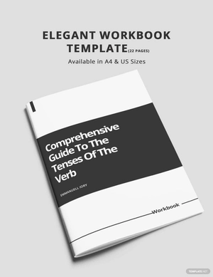 Elegant Workbook Template Elegant Workbook Template