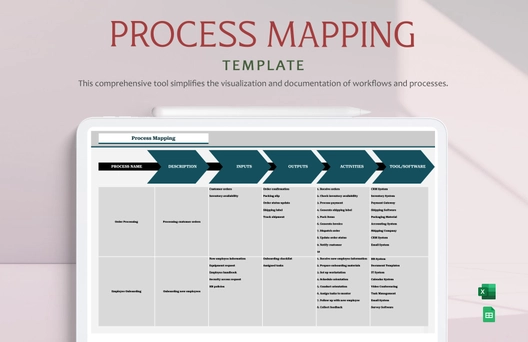 Process Mapping Template