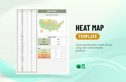 Heat Map Template