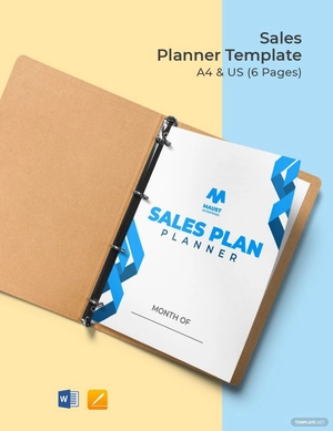 Professional Sales Planner Template