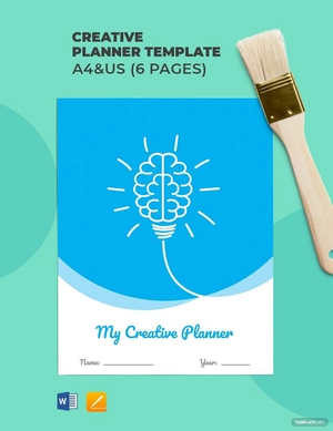 Creative Planner Template