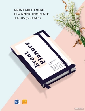 Printable Event Planner Template