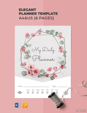 Elegant Planner Template