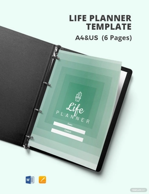 Life Planner Template