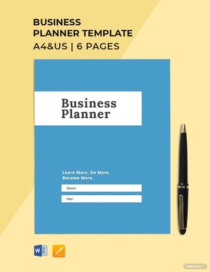 Business Planner Template