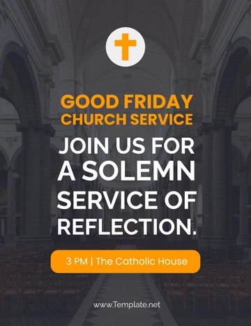 Free Church Flyer Template to Edit Online
