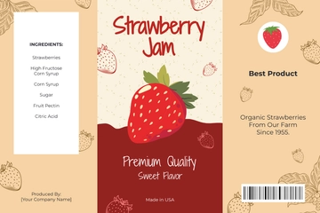Free Label Template to Edit Online