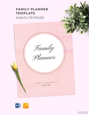 Family Planner Template