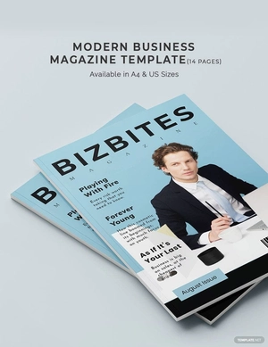 Simple Business Magazine Template