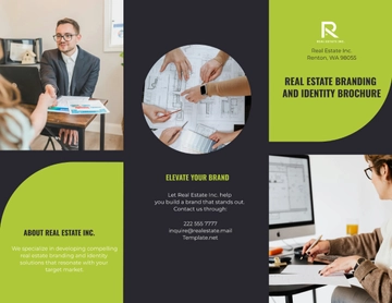 Free Real Estate Branding and Identity Brochure Template to Edit Online