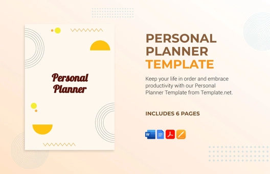 Personal Planner Template
