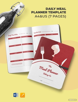 Daily Meal Planner Template