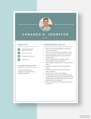Pilot Resume