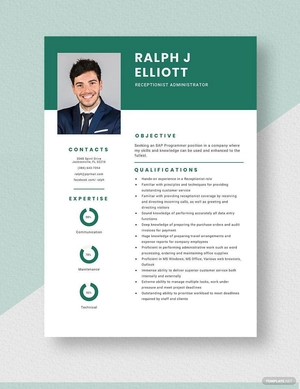 Receptionist Administrator Resume