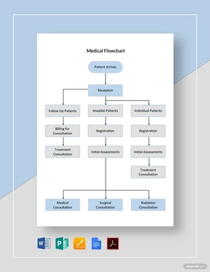 Medical Flowchart Template