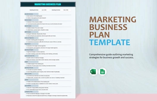 Marketing Business Plan Template